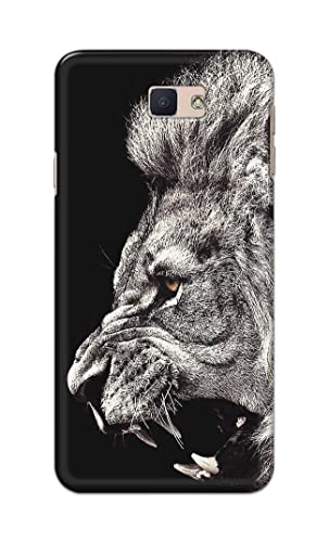 Image of Roaring Lion Hard Back Case Cover for Samsung OnNxt / J7 Prime / J7 Prime 2 / On7 Prime / On7 (2016) Back Cover -(J5) VNS2225