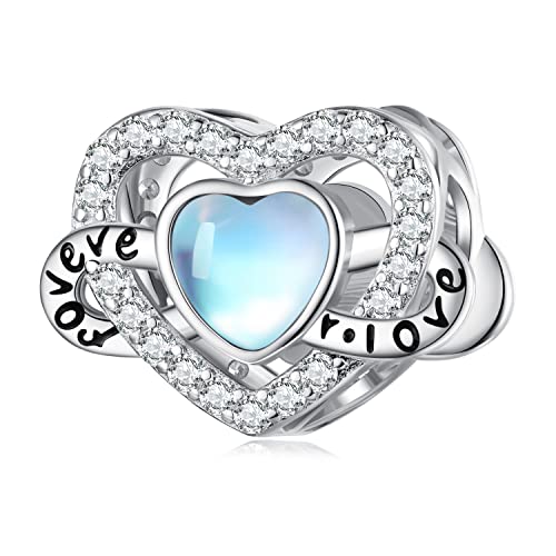 Dije de corazón infinito en plata ley 925 hipoalergénica que no irrita la piel