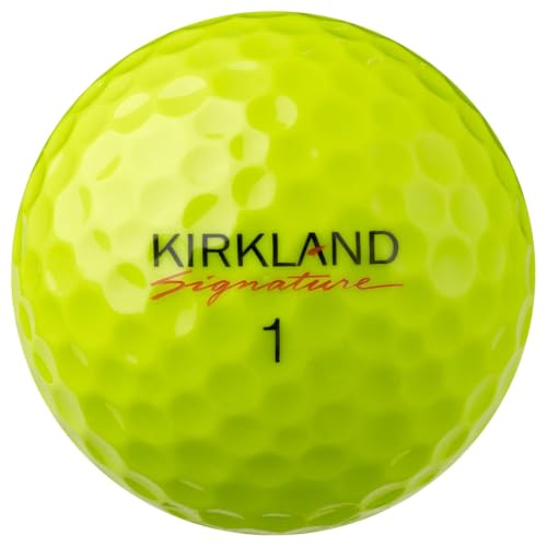 Kirkland V3.0 Neon Yellow Golf Balls