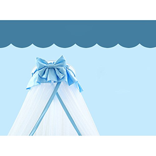 Cdybox Breathable Crib Netting Bed Curtains Canopy For Kids Mosquito Net Bedroom Decor (Blue, Mosquito Net) #TOP3