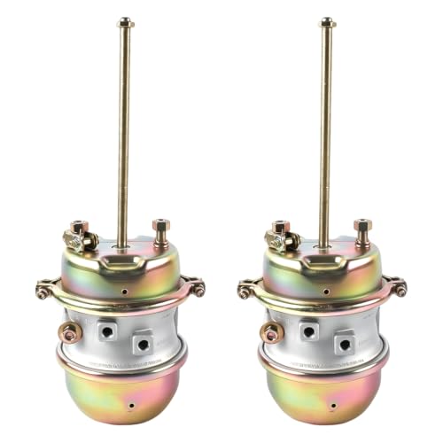 Flynsu 2-Pack Type 30-30 Air Brake Chamber 3 Long Stroke 3030 Replacement for Semi Truck Trailer TR3030CLS Bendix NT3030ELS80 NT3030ELS99 Haldex GC3030L LC3030L GC3030LR
