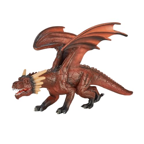 Dragon Feu avec Machoire Articule Mojo Figurine aux Détails Réalistes