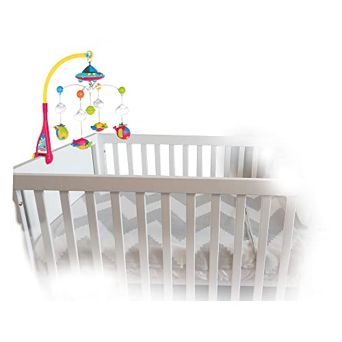 Mobile Espaçonave Baby com Música Luz e Projeções, Guta Guti