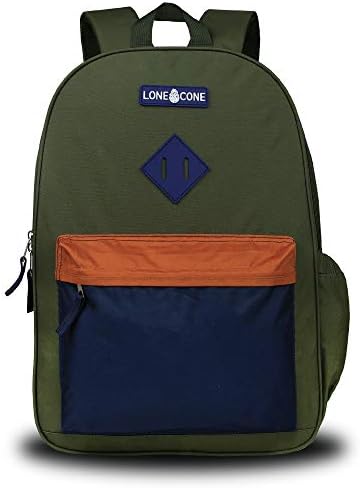 LONECONE Kids' School Backpack for Boys & Girls - Sizes for Kindergarten & Elementary Grades 1-3, Little Learner 15", Dinos