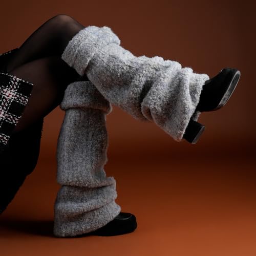 Image of Theater Women's Plush Leg Warmer | Ultra Soft Knit | Cozy Winter Leg Warmer for Women | Free Size