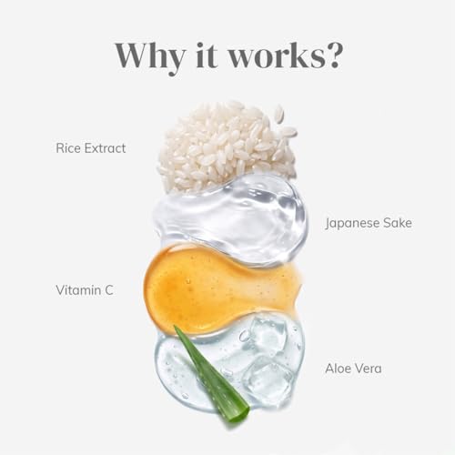 Image of Clayco Hydrating Rice & Sake Sleep Mask | Clay Face Mask for Glowing Skin | Japanese Skincare Collagen Mask | Sulfate-Free Vegan Night Cream For Women | Best Skin Care Product For Glass Skin