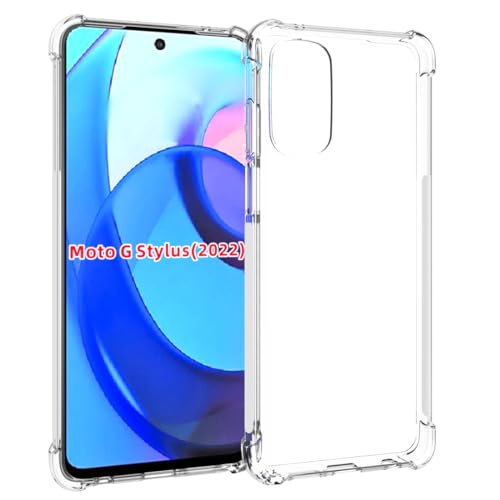 Funda para Motorola Moto G Stylus 4G 2022 anti caídas con esquinas de grado militar suave