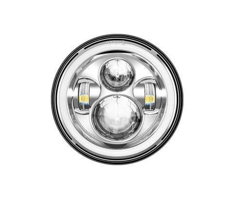 �I�[�g�o�C�̃u���[�L�X�g�b�v���C�g 7�C���` �I�[�g�o�C�A�N�Z�T���[ 12-24V DC �w�b�h���C�g LED ���C�g �n���[ DRL �����v �q�}���� 400 411 650 350 �J�t�F ���g �w�b�h���C�g�p