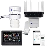 Ambient Weather WS-5000 Ultrasonic Smart Weather Station with AWN+ Included and TFT Full Color LCD Display