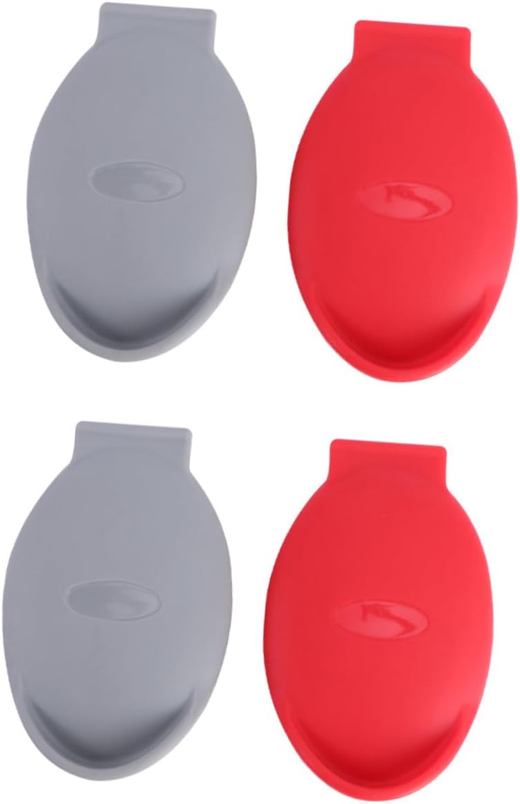 4pcs Silicone Oyster Clip Seafood Silicone Oyster Clamp Oyster Shucking Clamp Oysters Opener Holder Oyster Silicone Oyster Holder Shellfish Peeled Silica Gel
