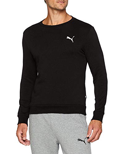 Preisvergleich Produktbild PUMA Herren ESS Logo Crew TR Sweatshirt, Black / Cat, L
