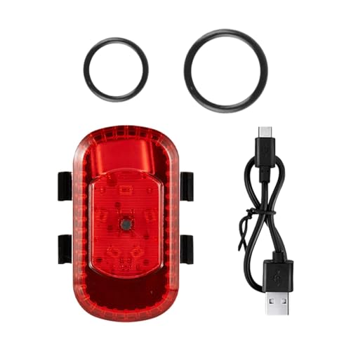Rear Bikke Light - Bikke Lights For Night Riding | USB Rechargeable Led Bikke Tail Light | Bikke Tail Light Rechargeable Bikke Light | IPx5 Waterproof Bicyccle Lights Front And Rear | Alerts For Rear-