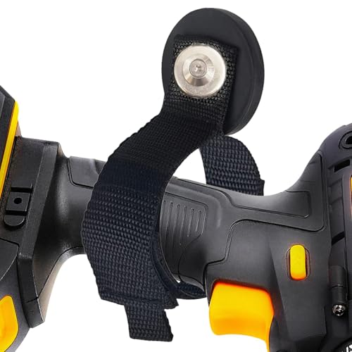 強力な磁気フック - 工業用ウォールマウントケーブル管理クリップ、調整可能なストラップユーティリティマグネットフック|ツールシェッドストレージの整頓、ワークショップガレージケーブルハーネス、屋外用具フックハンガー