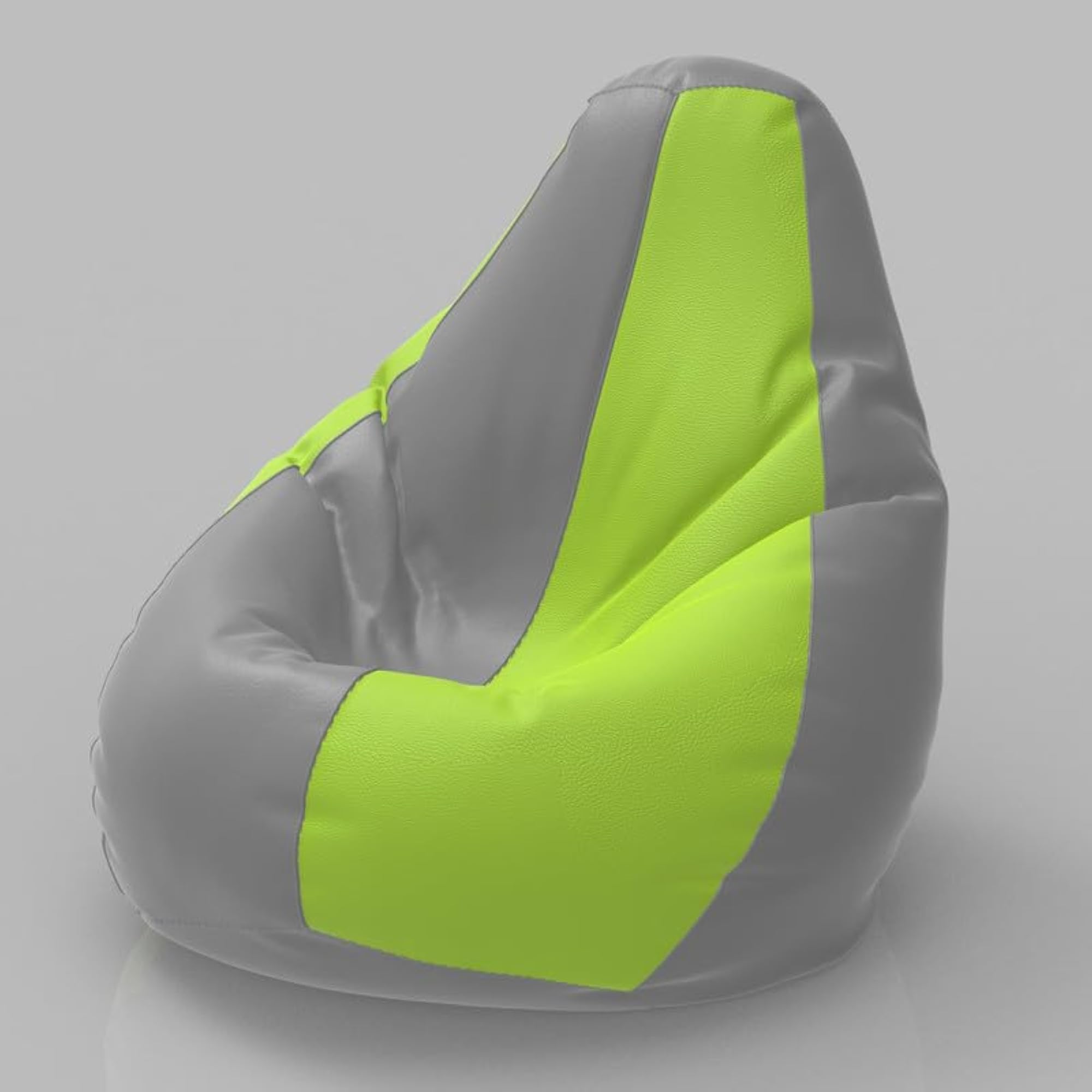BiggieBean Cover 4XL for Lazy Sacks Bags, Light Grey Pea Green