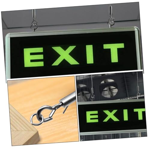 Image of LIFKOME 6pcs Wire Rope Hanger Metal Gears for Grow Lights Fans and Picture Hanging Durable and Easy to Install for Home Garden and Backyard Use