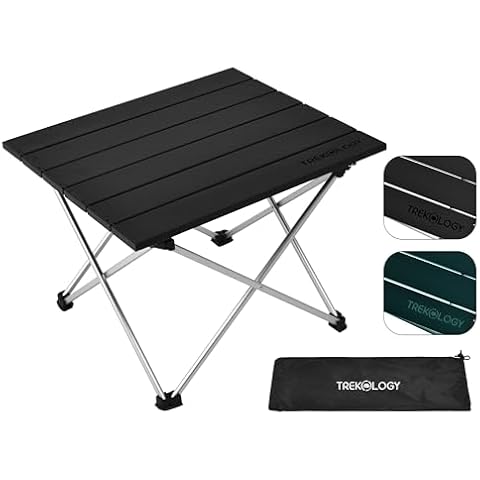 TREKOLOGY Lightweight Foldable Camping Table Cover