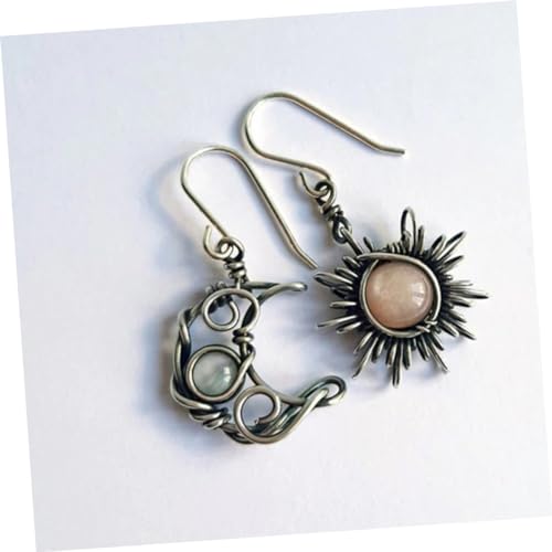 Boucles d'oreilles rétro légères en alliage pour sublimer sans douleur les lobes