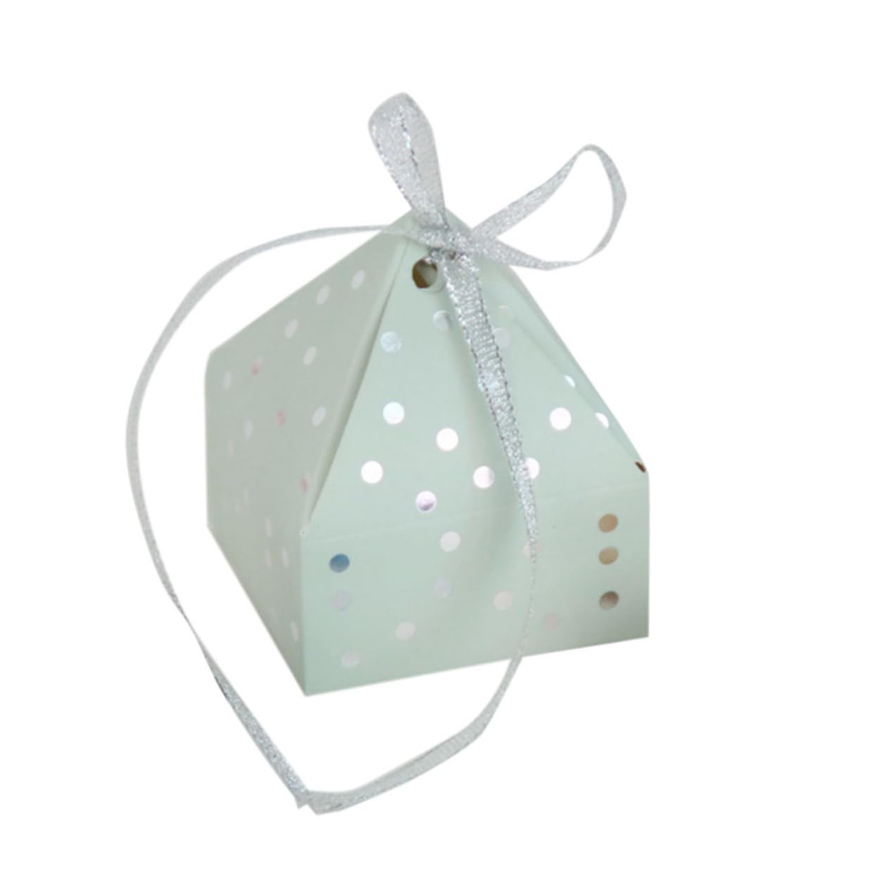 10pcs Elegant Pyramid Candy Boxes Sugar Bowls for Wedding Party Favors Boys and Girls