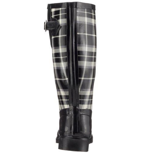 Beck Damen Pepita Gummistiefel, Schwarz, 41 EU