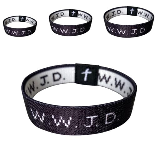 WWJD Bracelets - Elastic Bands Collection