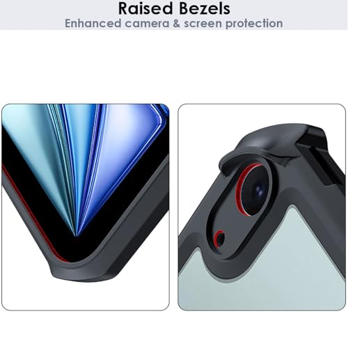 Coque Apple iPad Air 13" 2024 M2 TECHGEAR antichoc avec support - 6