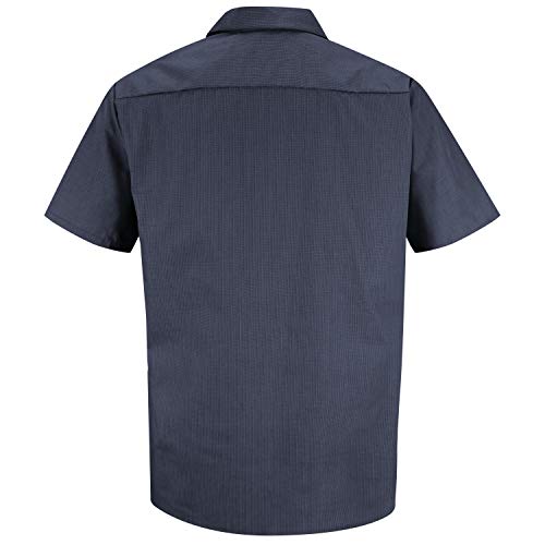 Image of Red Kap Mens Performance Tech 7 Button ShirtWork Utility Button Down Shirt