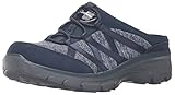Skechers Women's Easy Going-Rolling Flat, Navy/Multi, 8 M US