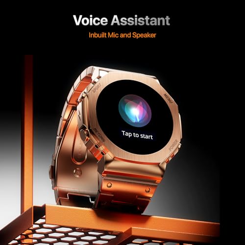 Image of Boltt Obsidian 33.5mm (1.32 inch) AMOLED Display, Stainless Steel Design, 466 * 466 px Resolution, Bluetooth Calling, Multiple Sports Modes, Health Mode, IP67, Weather Updates