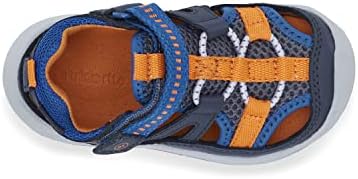 Stride Rite Boy's SRT Wade Sport Sandal, Grey Multi, 6.5 Toddler | Image 5
