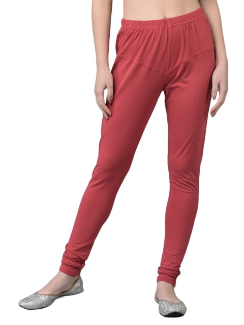 dollar Missy Women's Cotton Four Way Stretchable Churidar Leggings-picture-40
