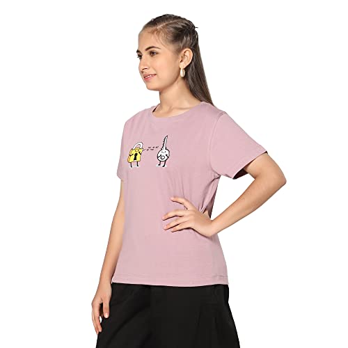 Image of TeenTrums Girl Cotton Graphic Print Tee