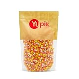 Yupik Candy Corn, 1 kg, Classic Halloween Candy, Kernel-Shaped, Sweet Creamy Candies, Delicious Snack, Ideal for Gifting & Recipes