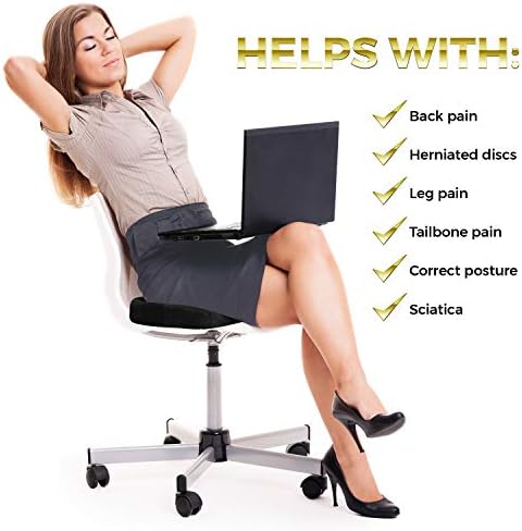 Coccyx Cushion Pillow For Chairs | Pain 