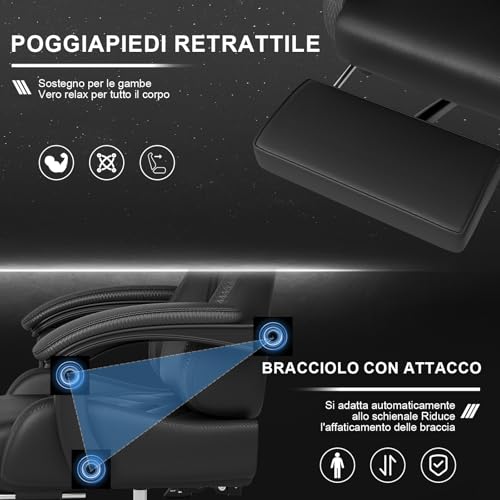 Sedia da gaming da ufficio - Sedia gaming - Immagine 5