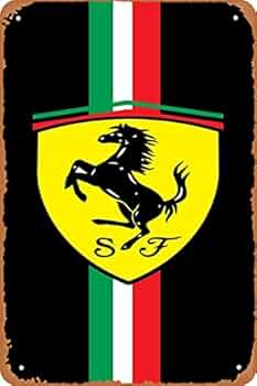 Amazon.co.jp: Scuderia Ferrari F1 ロゴデザイン イタリア国旗