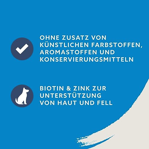 by Amazon Trockenfutter für Hunde, Reich an Rindfleisch mit Erbsen, 20kg