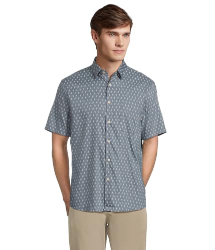 Faherty Men's Short Sleeve Movement Monterrey Shirt