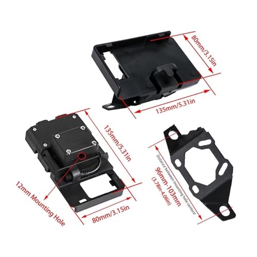 Support GPS Transalp 750 pour fixer votre smartphone sans vibrations