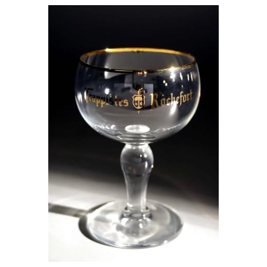 Rochefort Lot de 2 verres à bière Trappist Belgium