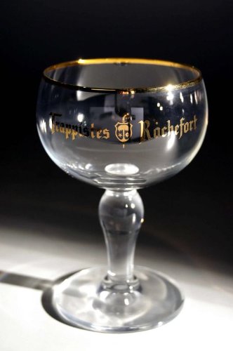 Rochefort Trappist Belgium Beer Glasses (Set of 2)