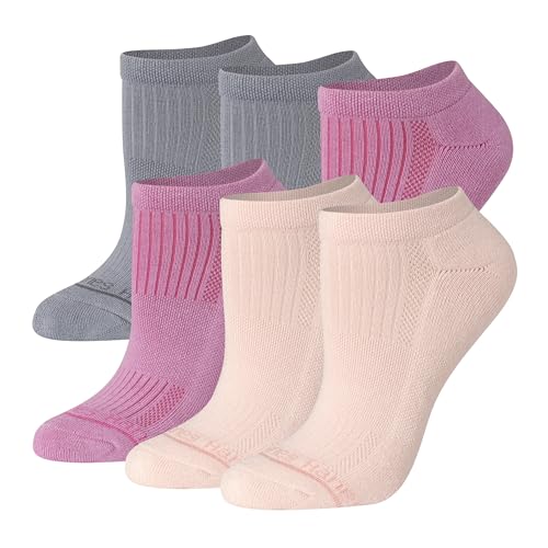 Hanes Women's Originals Supersoft No Show Socks, Stretch No Show Socks, 6-Pairs