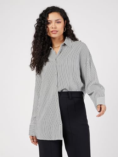Image of Sassafras Women Polka Dot Oversize Shirt
