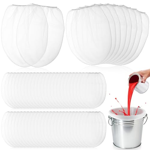 60 Pcs Fine Mesh Paint Strainer Bags