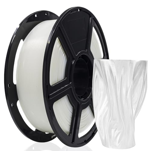 Image of FLASHFORGE 3D Printer Filament, PLA PRO Filament 1.75mm, 1KG Spool (2.2lbs), Dimensional Accuracy + /- 0.02mm for FDM 3D Printers, Better Tenacity & No Knotting (Transparent)