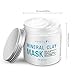 Aprilis Facial Cleansing Mask, Mineral White Clay Mask, Deep Pore Cleanser for Face and Body, Reduction in Dark Spots, Blackheads & Acne, Shrinking Pores & Lightening Skin, 8.8 oz