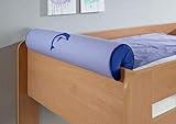 Blau / Delfin Froschkönig24 Nackenkissen Nackenrolle für Spielbett Hochbett Etagenbett Blau/Delfin