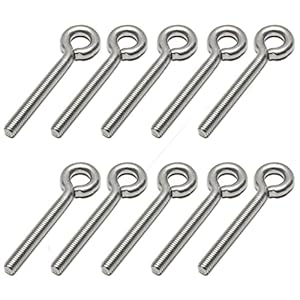 PRIOstahl M6x30 Ösenschraube, 10 Stück V2A Edelstahl