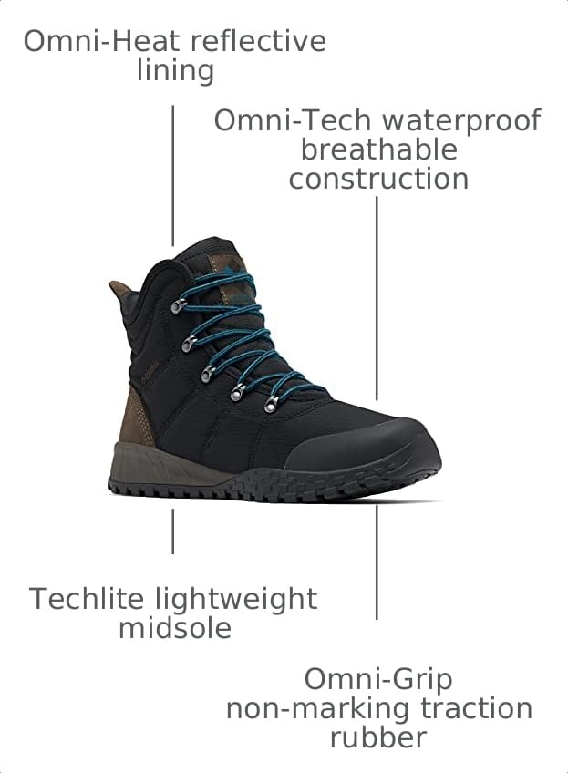 Image of Columbia Men's Fairbanks Omni-Heat Snow Boots
