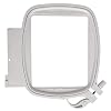 N hwelt Flat Embroidery Hoop Creative Petite Square Hoop for Pfaff 80 x 80 mm Creative Embroidery Machines Grey