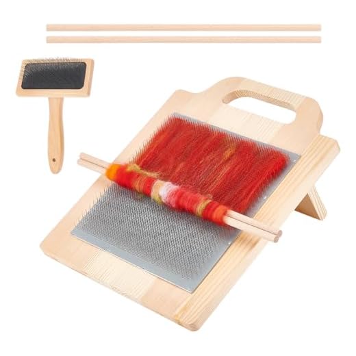 BENECREAT Wool Blending Board Carding Set